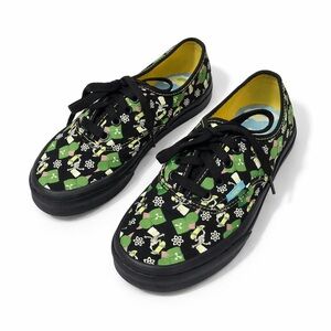 Vans X Simpsons YOUTH 4 Authentic Glow 0563 Bart black lace up